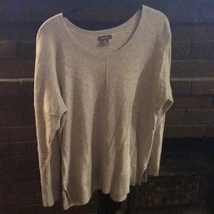 Eddie Bauer Gray Long Sleeve Size M